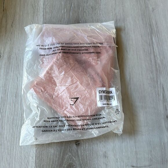 GYMSHARK ADAPT CAMO SEAMLESS SHORTS Misty‎ Pink/Hazy Pink Small NWT in packaging - Picture 8 of 8